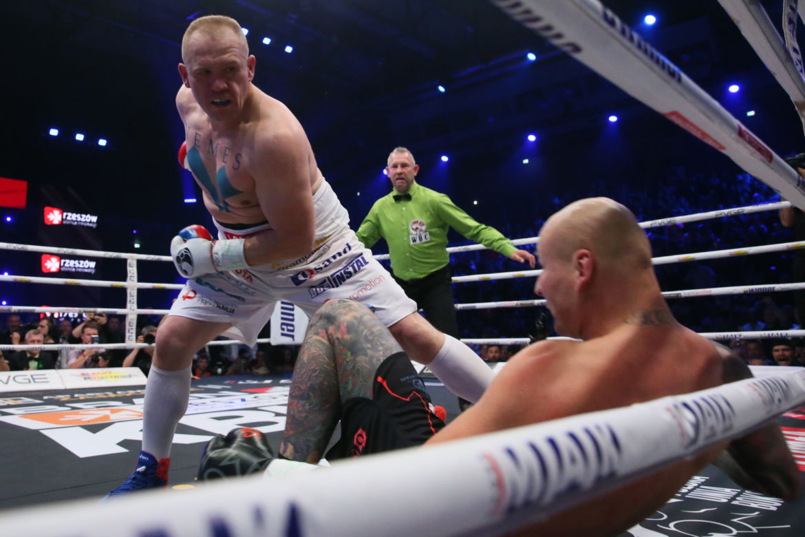 Łukasz Różański i Artur Szpilka