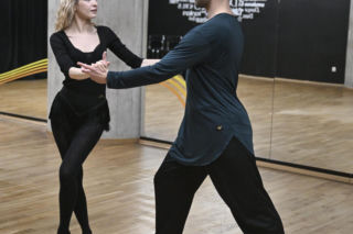 Kulesza uczy Gałązkę tańczyć