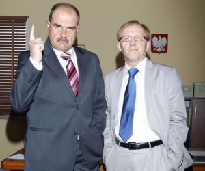 Ranczo 8 sezon. Senator Kozioł (Cezary Żak), Czerepach (Artur Barciś)