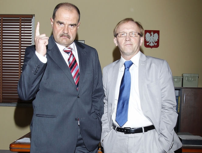 Ranczo 8 sezon. Senator Kozioł (Cezary Żak), Czerepach (Artur Barciś)