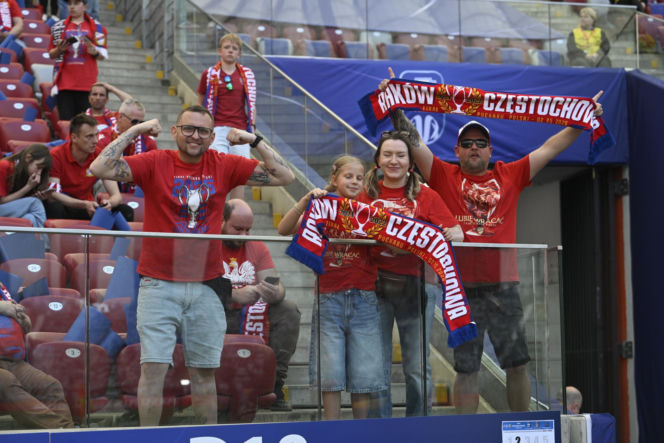 Kibice na finale Pucharu Polski: Górnik - Raków