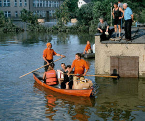 Powódź w Opolu. Powódź Tysiąclecia w 1997 r. [ARCHIWALNE ZDJĘCIA]
