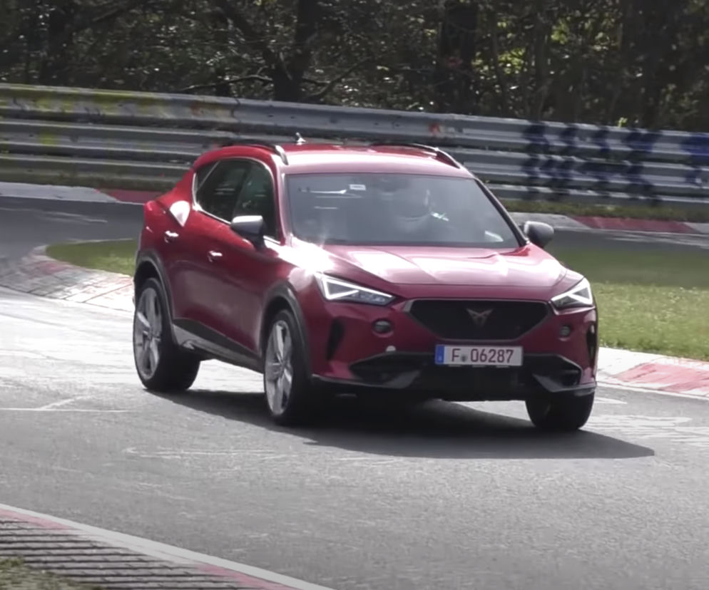 Cupra Formentor z 5-cylindrowym silnikiem 2.5 TSI