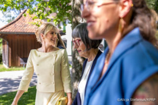 Marta Nawrocka w Szwajcarii