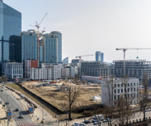 NOHO ONE w Warszawie w budowie