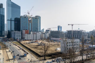 NOHO ONE w Warszawie w budowie