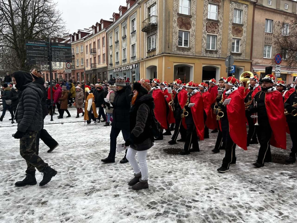 Orszak Trzech Króli 2025 na ulicach Białegostoku