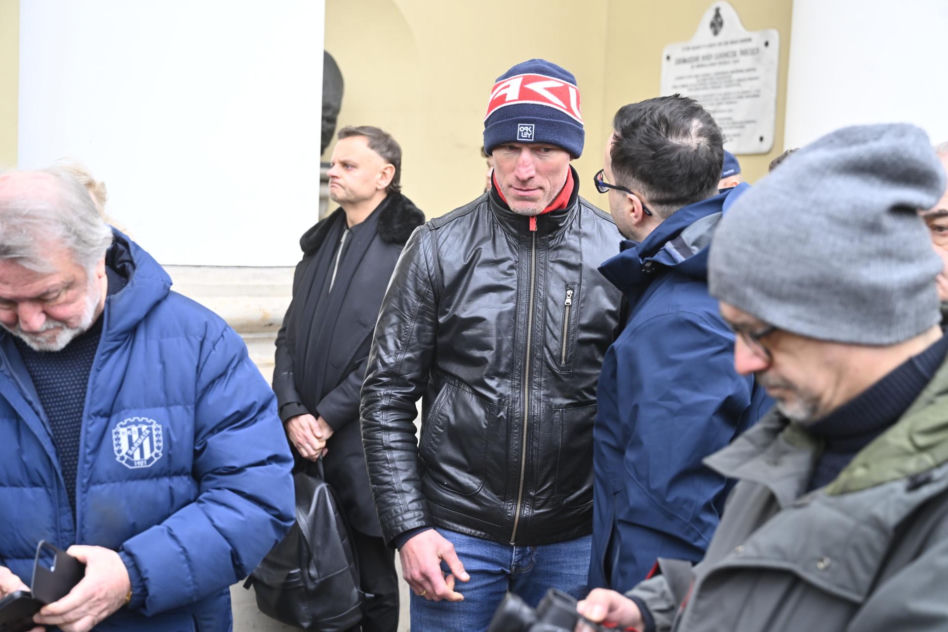 "Diablo" Włodarczyk, Iwan i inni na pogrzebie Edwarda Linde-Lubaszenki