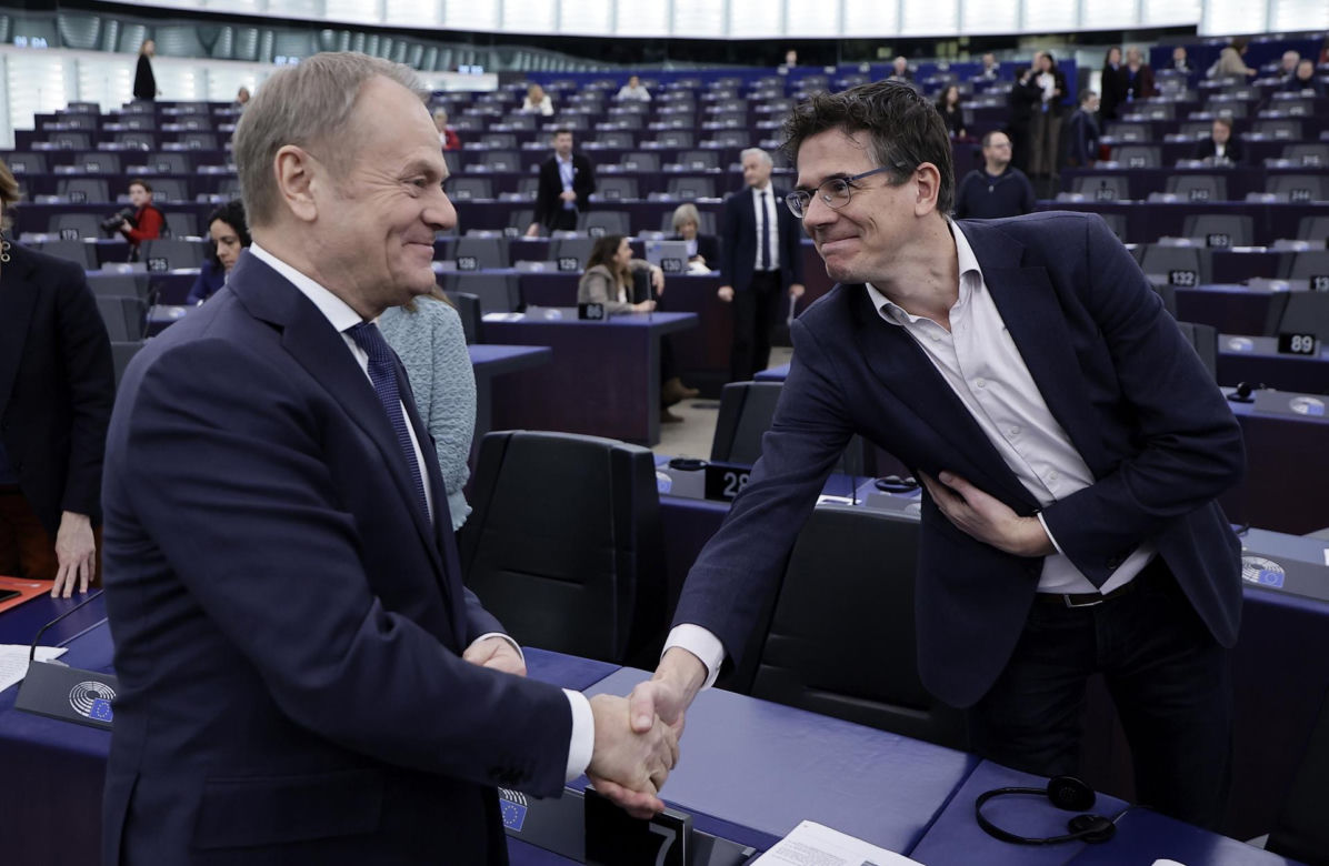 Wystąpienie Tuska w Parlamencie Europejskim