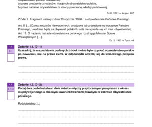 Matura próbna 2026 - WOS. Arkusz CKE