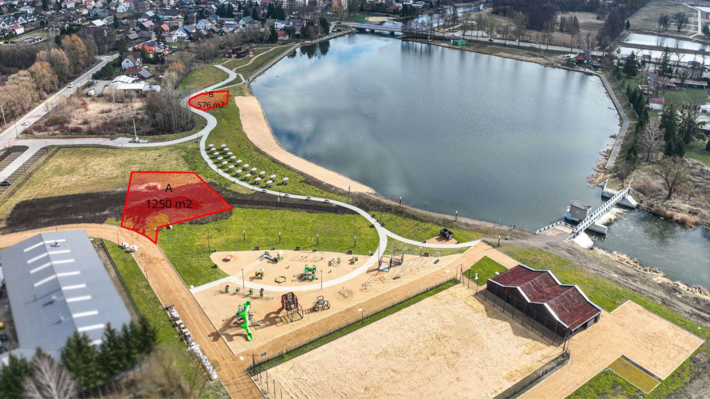 Nowa plaża w Wasilkowie