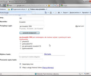 Jak założyć konto w usłudze Gmail