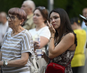 Uroczystości ku czci ofiar Rzezi Woli na Cmentarzu Powstańców Warszawy