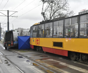 Wypadek śmiertelny na torowisku