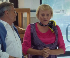 M jak miłość odc. 1410. Józef Modry (Stefan Friedmann), Kisielowa (Małgorzata Różniatowska)