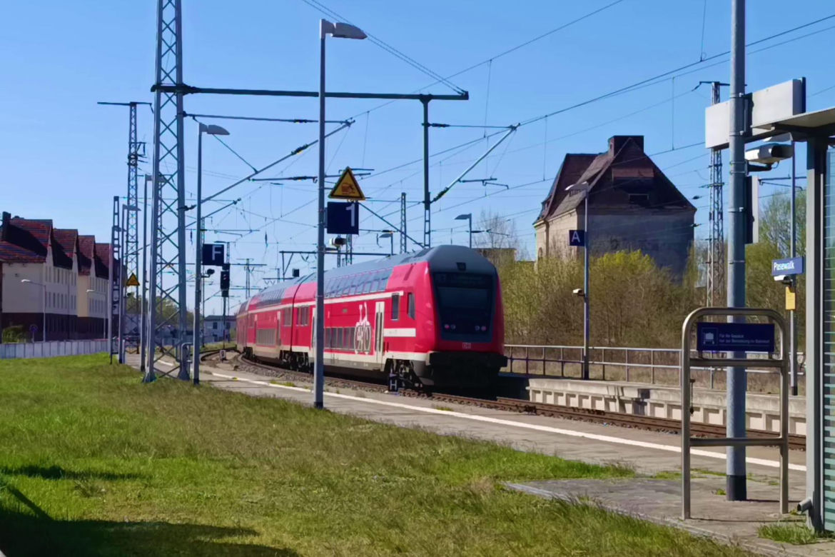 Dworzec kolejowy w Pasewalku
