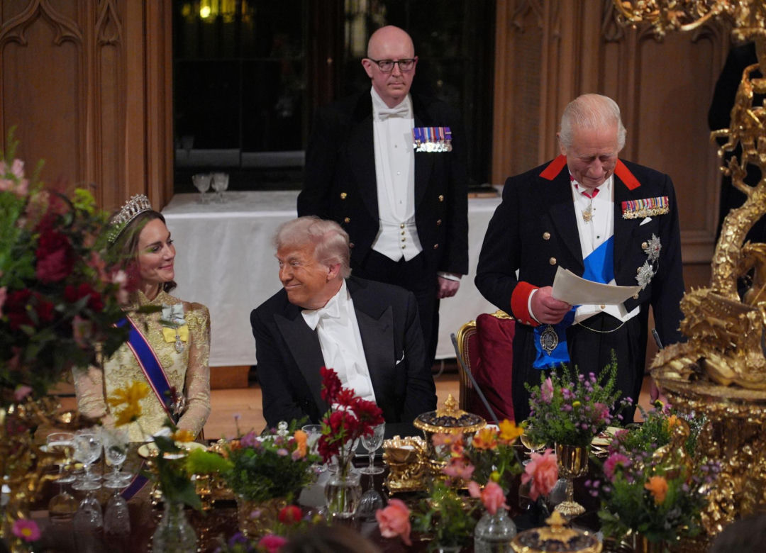 Donald Trump przybył do Wielkiej Brytanii
