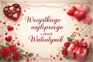 Kartki na Walentynki 2026. Najładniejsze wzory i pomysły na życzenia