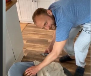 Borys Szyc i jego piękne dziecko