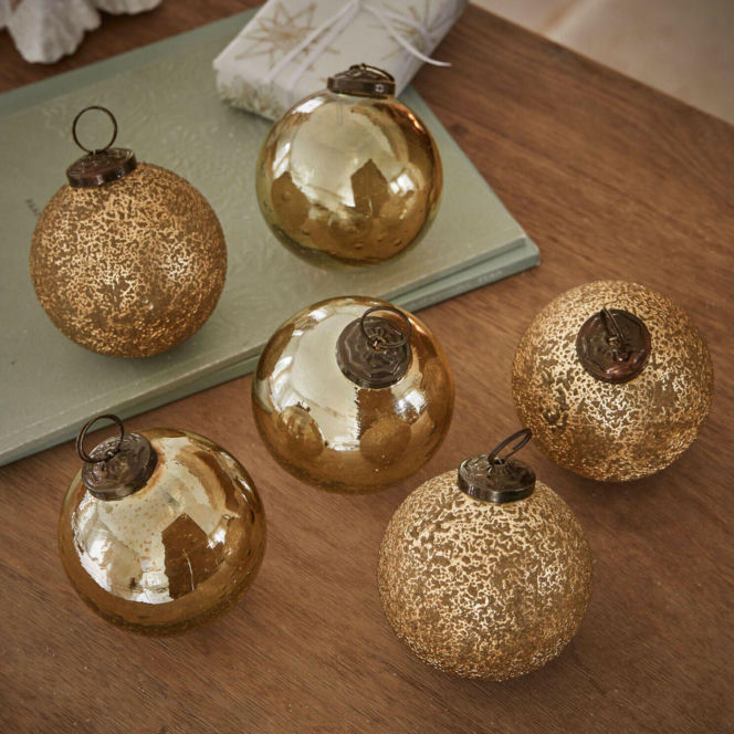 Złote bombki - Loberon