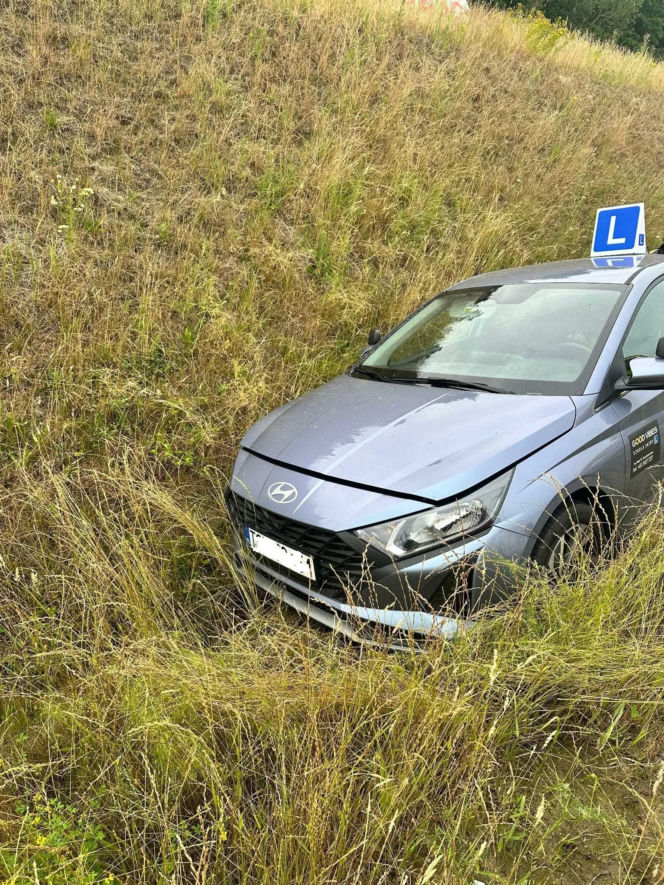 Wypadek na obwodnicy Wąchocka