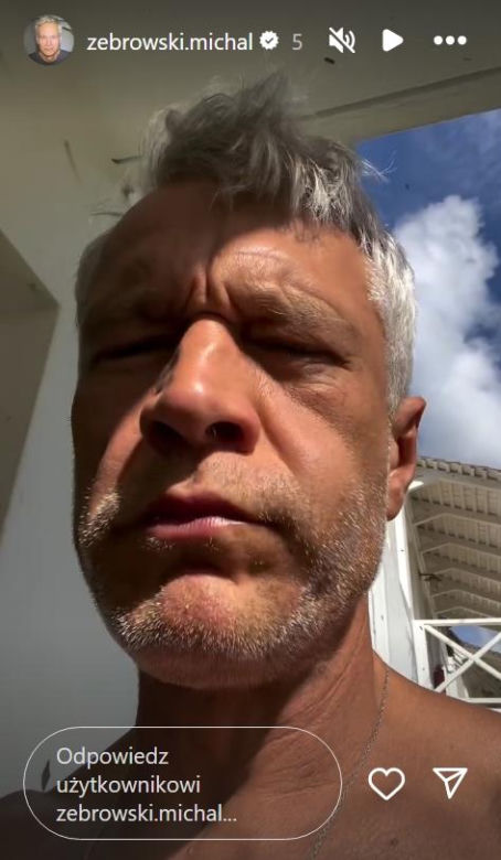 Michał Żebrowski pokazał oko cyklonu! Potworne zniszczenia po Melissie