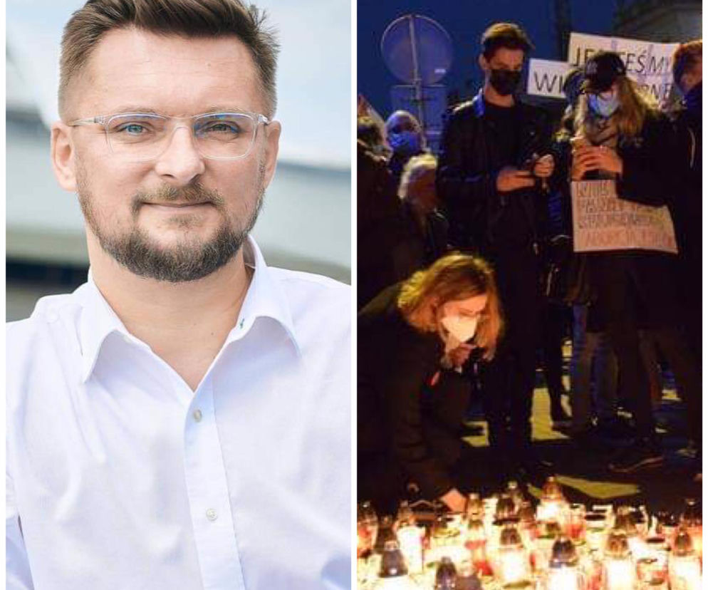 Strajk kobiet w Katowicach i wymowne milczenie prezydenta. Marcin Krupa nie komentuje