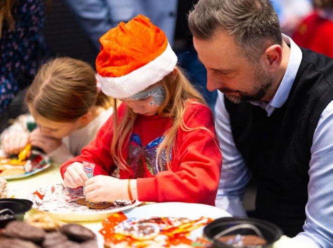 Urocze mikołajki Kosiniaka-Kamysza z żoną i dziećmi