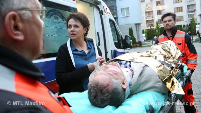 M jak miłość odc. 1154. Marysia (Małgorzata Pieńkowska), Artur (Robert Moskwa)