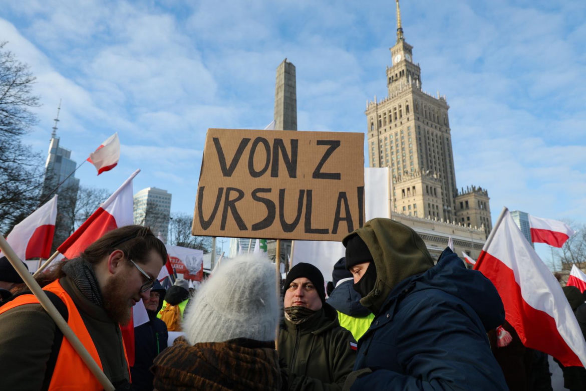 Protest rolników w Warszawie (9.01.2026)