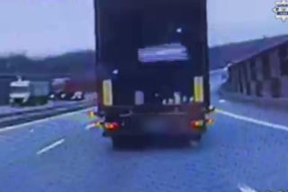 Nie odśnieżył ciężarówki, stracił sporo gotówki. Ukrainiec ukarany