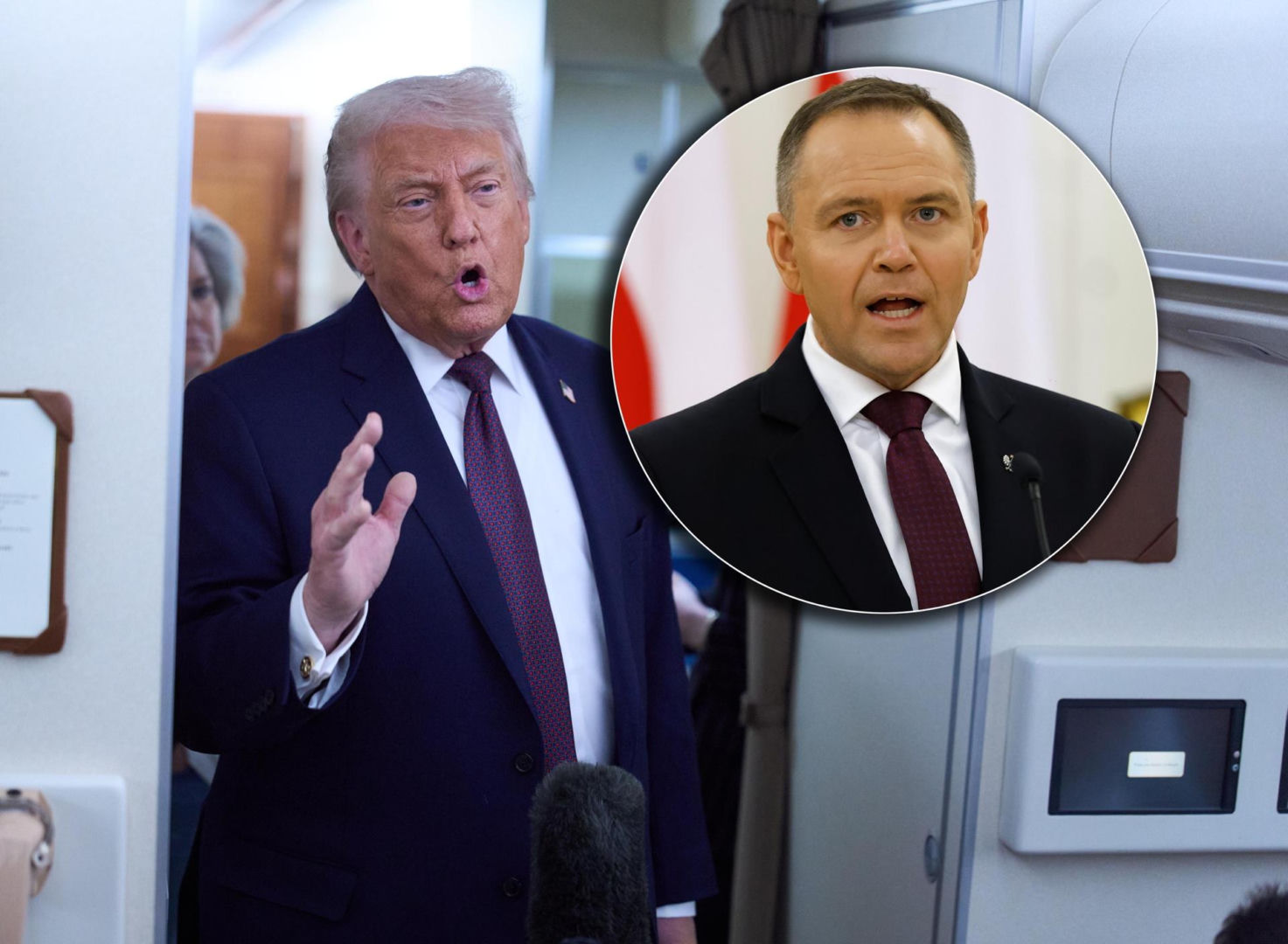 Nawrocki broni polskich żołnierzy po słowach Trumpa. "Jestem przekonany, iż nie myśl…