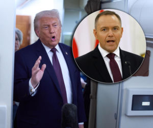 Nawrocki broni polskich żołnierzy po słowach Trumpa. Jestem przekonany, że nie myślał wtedy o Polsce