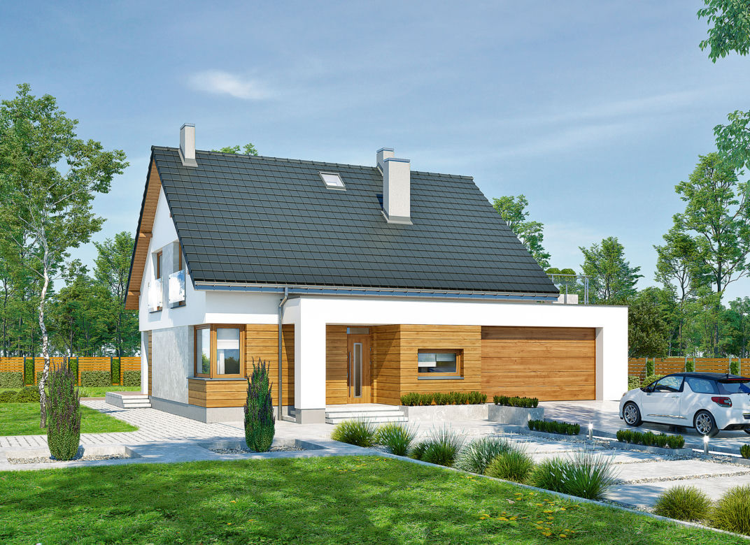 Droga do szczęścia – wariant I – Murator M246a (architekt Katarzyna Słupeczańska) 