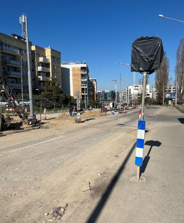 Remont na al. Powstańców Wielkopolskich