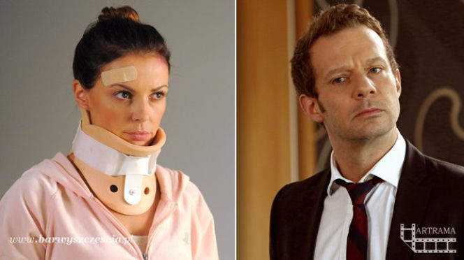 Barwy szczęścia odc. 1063. Kasia Górka (Katarzyna Glinka), Mikołaj Dąbrowski (Grzegorz Małecki)