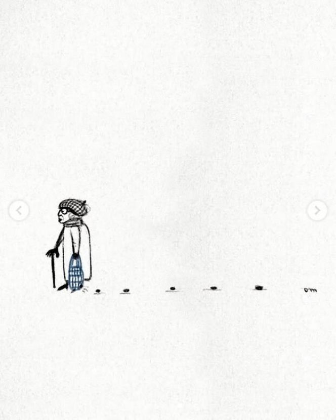 Matylda Damięcka podbija sieć! Jej grafiki o Dniu Dziadka wzruszyły tysiące