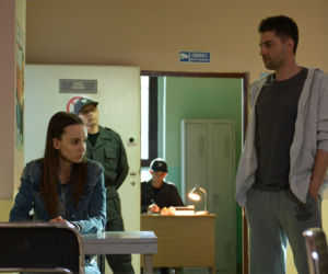 Pierwsza miłość. Melka (Ewa Jakubowicz), Dragon (Krzysztof Zych)