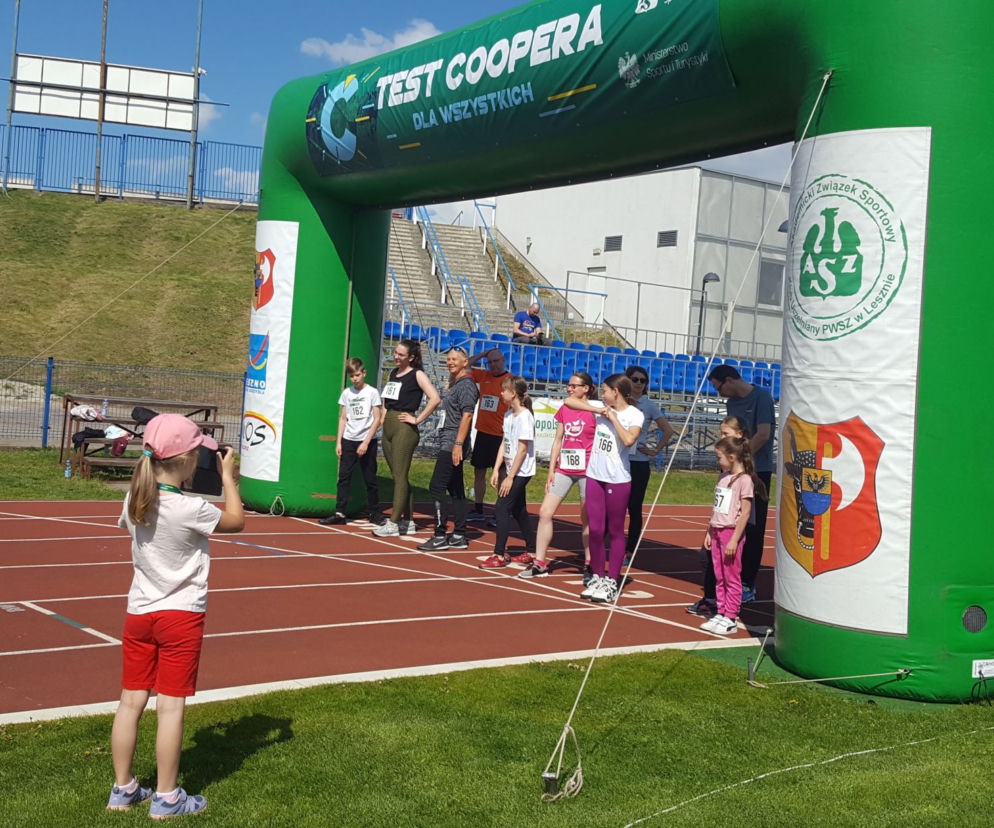 363 osoby wystartowały w Teście Coopera w Lesznie