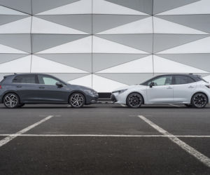 Toyota Corolla GR Sport 2.0 Hybrid Dynamic Force 184 KM e-CVT vs. Volkswagen Golf 8 1.5 eTSI 150 KM Style DSG7
