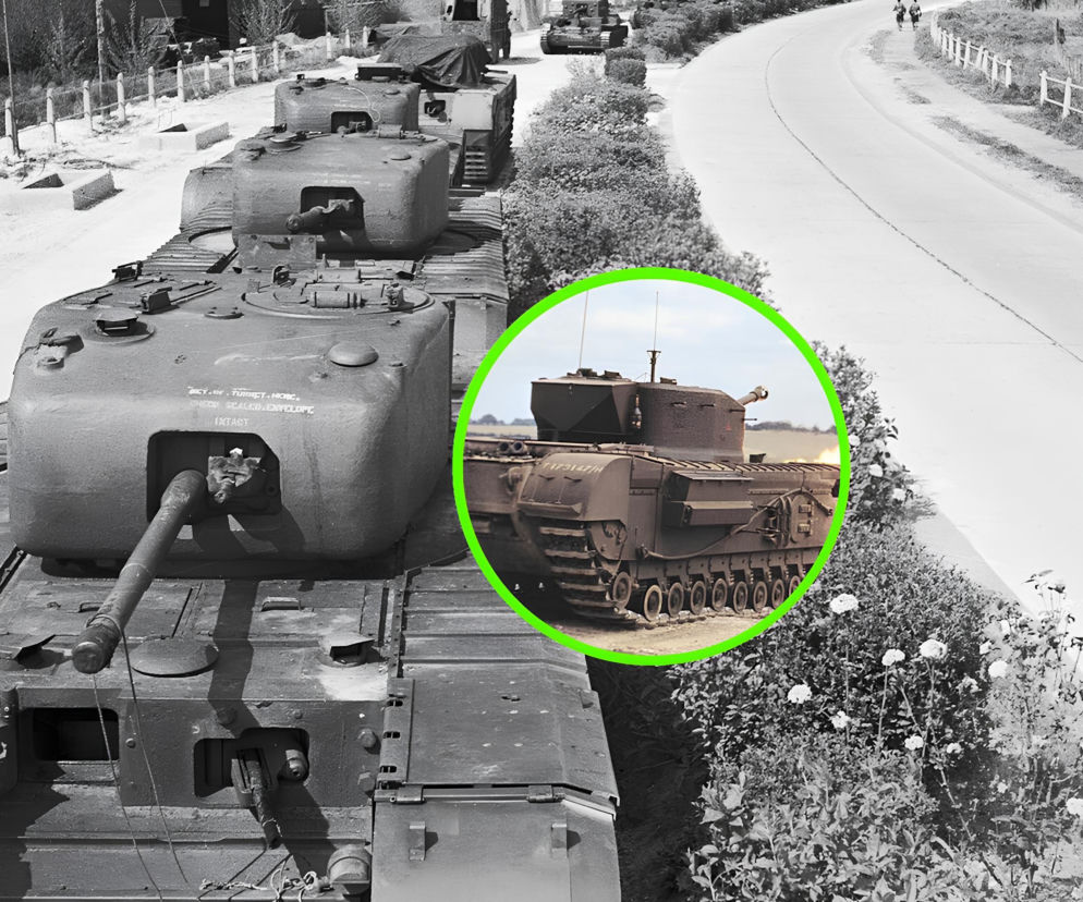 Czołg Churchill mógł ustrzelić Tygrysa? Brytyjska doktryna pancerna