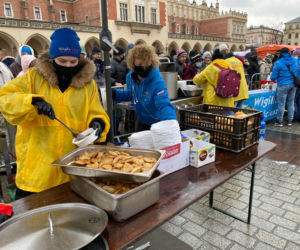 Wigilia dla bezdomnych i potrzebujących w Krakowie