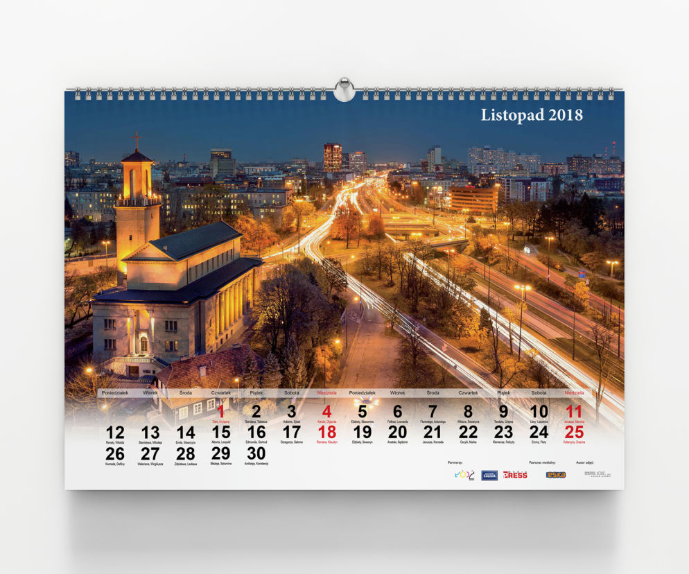 Kalendarz 2018
