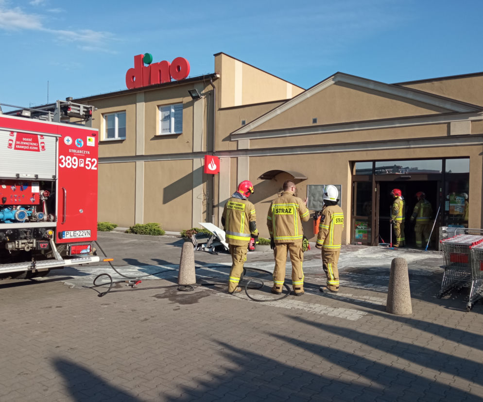 Pożar bankomatu w Rydzynie