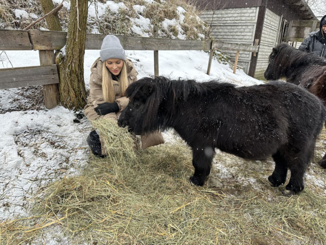 Joanna Krupa odwiedza schronisko dla zwierząt