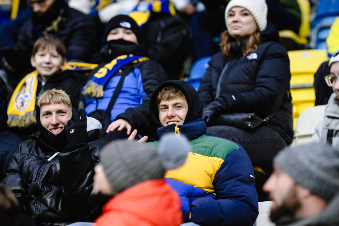 Arka Gdynia - Raków Częstochowa, zdjęcia kibiców i piłkarzy z meczu 17. kolejki PKO BP Ekstraklasy