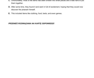 Próbna matura 2026 z angielskiego. Arkusz cke do pobrania