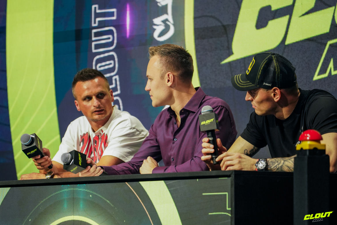 Tak wyglądały konferencje prasowe Clout MMA 1!