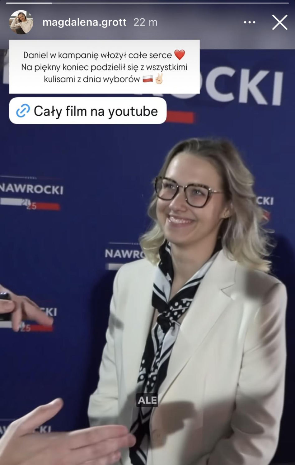 Daniel Nawrocki i jego dziewczyna, Magdalena Grott 