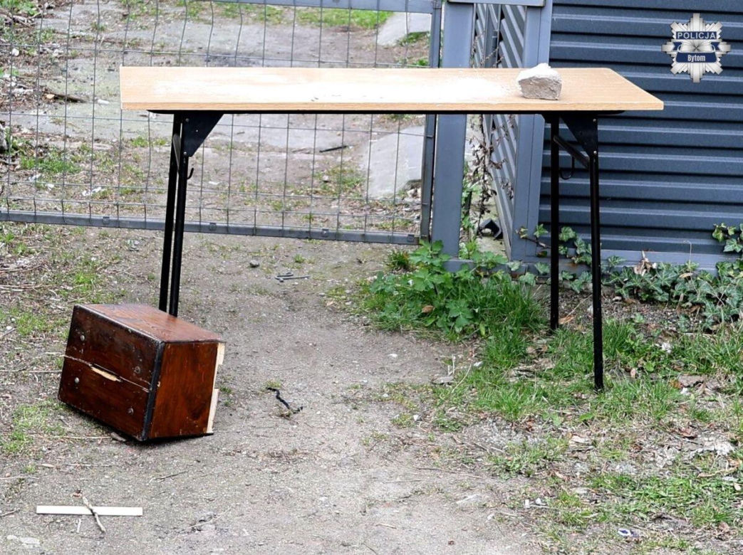 Skarbonkowy kapelusznik w Bytomiu